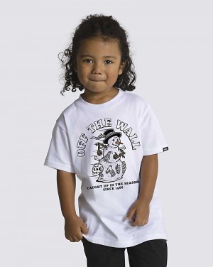 Kids' Vans Little Kids Caught Up T-Shirt Black | USA KNU-103627