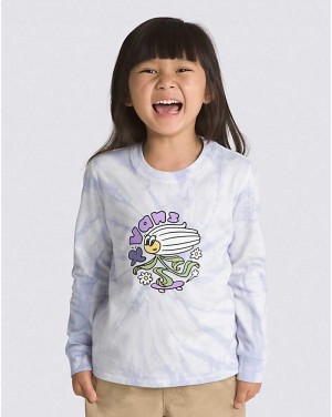 Kids' Vans Little Kids Sk8N Daisy T-Shirt Lavender | USA VHO-761045