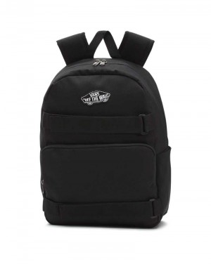 Kids' Vans Off the Wall Skatepack Bags Black | USA TLV-218540