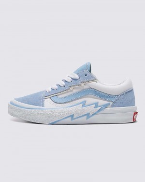 Kids' Vans Old Skool Bolt Shoes Blue | USA PKB-804937