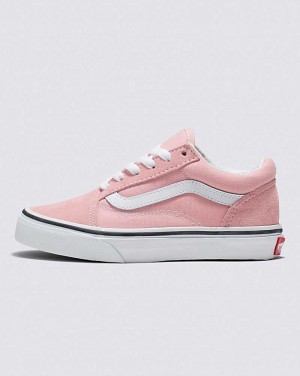 Kids' Vans Old Skool Shoes Pink White | USA UJP-903427