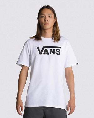 Men's Vans Classic T-Shirt White | USA ZGO-586074