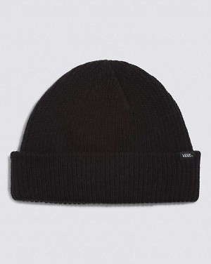 Men's Vans Core Basics Beanie Black | USA EIK-032614