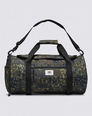 Men's Vans DX Skate Duffle Bags Olive | USA WES-861029