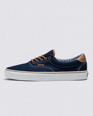 Men's Vans Era 59 Skate Shoes Navy | USA YHT-492017