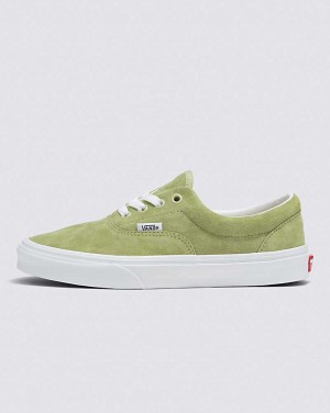 Men's Vans Era Pig Suede Skate Shoes Green | USA PFA-504269