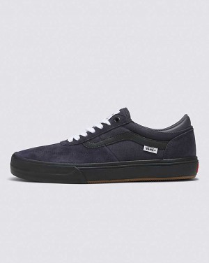 Men's Vans Gilbert Crockett Skate Shoes Navy | USA RQE-672315