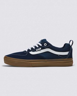 Men's Vans Kyle Walker Skate Shoes Navy | USA XTG-074821