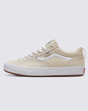 Men's Vans Lizzie Low Skate Shoes Beige | USA XFY-124570