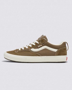 Men's Vans Lizzie Low Skate Shoes Khaki | USA BWF-478526