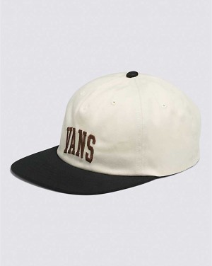 Men's Vans Marsh Unstructured Hats White | USA WKJ-157923