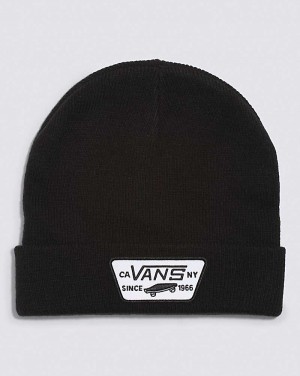 Men's Vans Milford Beanie Black | USA HRW-174056