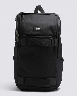 Men's Vans Obstacle Skatepack Bags Black | USA QOH-702458