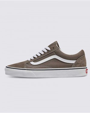 Men's Vans Old Skool Shoes Khaki | USA OJB-436590