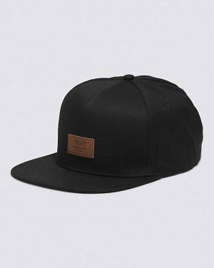 Men's Vans Rayland Snapback Hats Black | USA SMO-076152