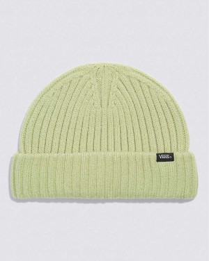 Men's Vans Shallow Cuff Beanie Green | USA UFP-247351