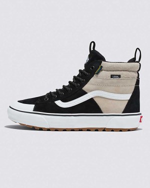 Men's Vans Sk8-Hi MTE-2 Shoes Black Khaki | USA AMB-403615