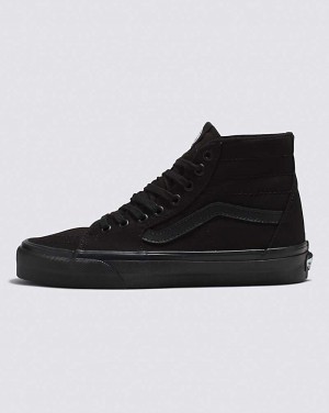 Men's Vans Sk8-Hi Tapered Shoes Black | USA IZE-952146