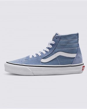 Men's Vans Sk8-Hi Tapered Shoes Blue | USA CGT-750423