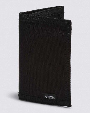 Men's Vans Slipped Wallet Black | USA QLR-293567