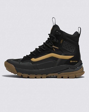 Men's Vans UltraRange EXO Hi Gore-Tex MTE-3 Shoes Black Gold | USA ARK-712463