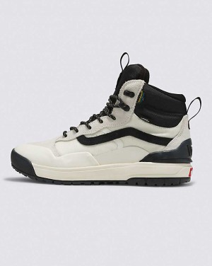 Men's Vans UltraRange EXO Hi MTE-2 Shoes White Black | USA EYO-679845