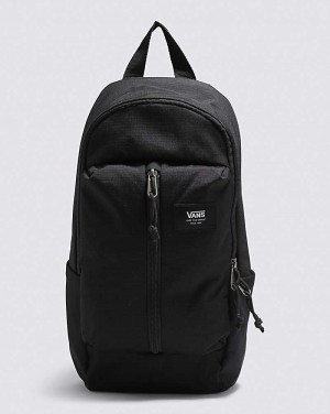 Men's Vans Warp Sling Bags Black | USA OPY-952041