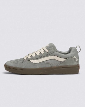 Men's Vans Zahba Skate Shoes Grey | USA MCD-708549