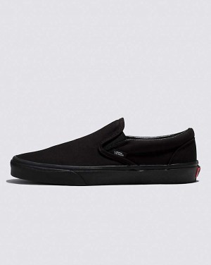 Women's Vans Classic Slip-On Shoes Black | USA GCX-905628