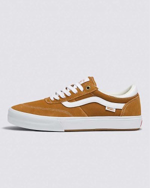 Women's Vans Gilbert Crockett Skate Shoes Brown | USA KLT-207546