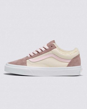 Women's Vans Old Skool Sherpa Shoes Multicolor | USA SJC-048751