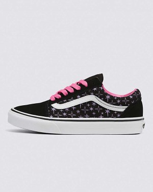 Women's Vans Old Skool Shoes Black Pink | USA WZA-417903