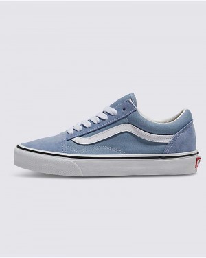 Women's Vans Old Skool Shoes Blue | USA SBG-876249