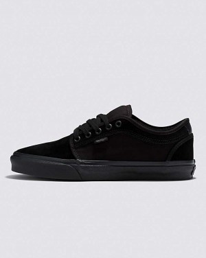 Women's Vans Skate Chukka Low Skate Shoes Black | USA BZO-039824