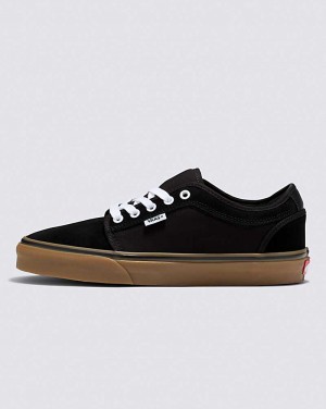 Women's Vans Skate Chukka Low Skate Shoes Black | USA UST-935276