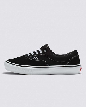 Women's Vans Skate Era Skate Shoes Black White | USA VAC-769304