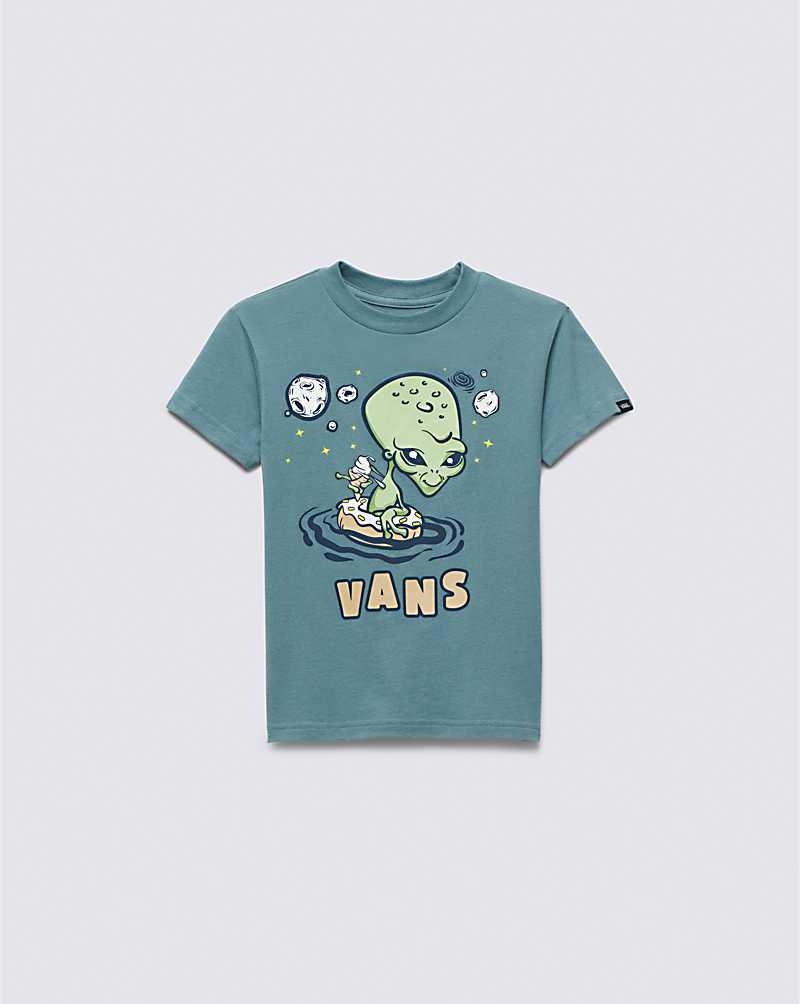 Kids' Vans Little Kids Alien Pool Party T-Shirt Blue | USA CXD-186570