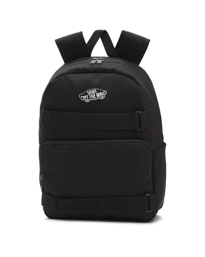 Kids\' Vans Off the Wall Skatepack Bags Black | USA TLV-218540