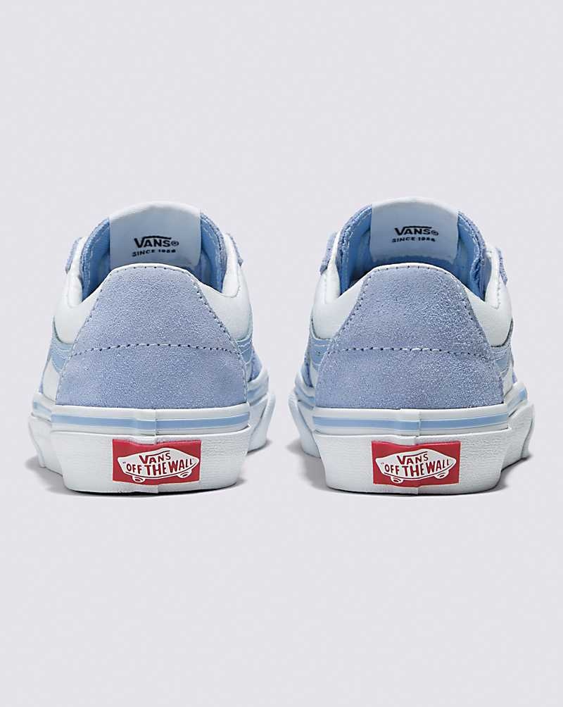 Kids' Vans Sk8-Low Varisty Shoes Blue | USA SRT-605749