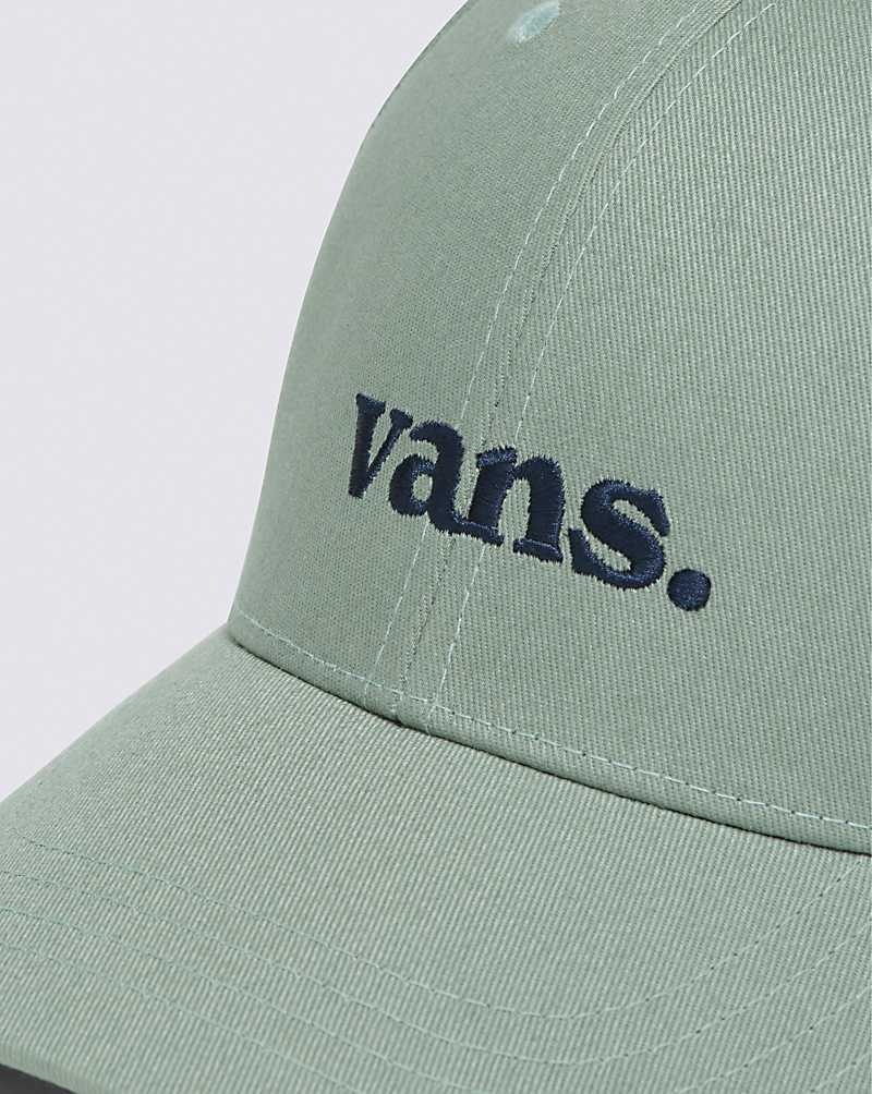 Men's Vans 66 Structured Jockey Hats Green | USA UGE-250784