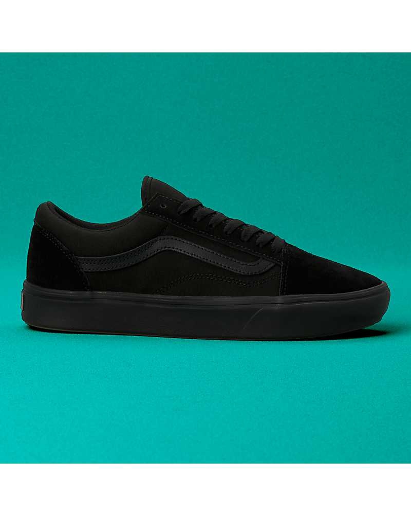 Men's Vans ComfyCush Old Skool Shoes Black | USA BJH-192758