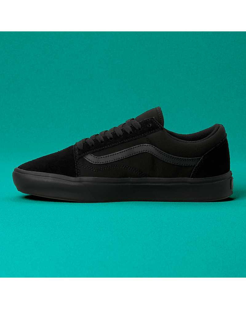 Men's Vans ComfyCush Old Skool Shoes Black | USA BJH-192758