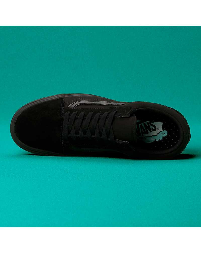 Men's Vans ComfyCush Old Skool Shoes Black | USA BJH-192758