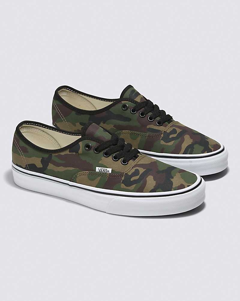 Men's Vans Customs Authentic Shoes Camo | USA GSK-051982