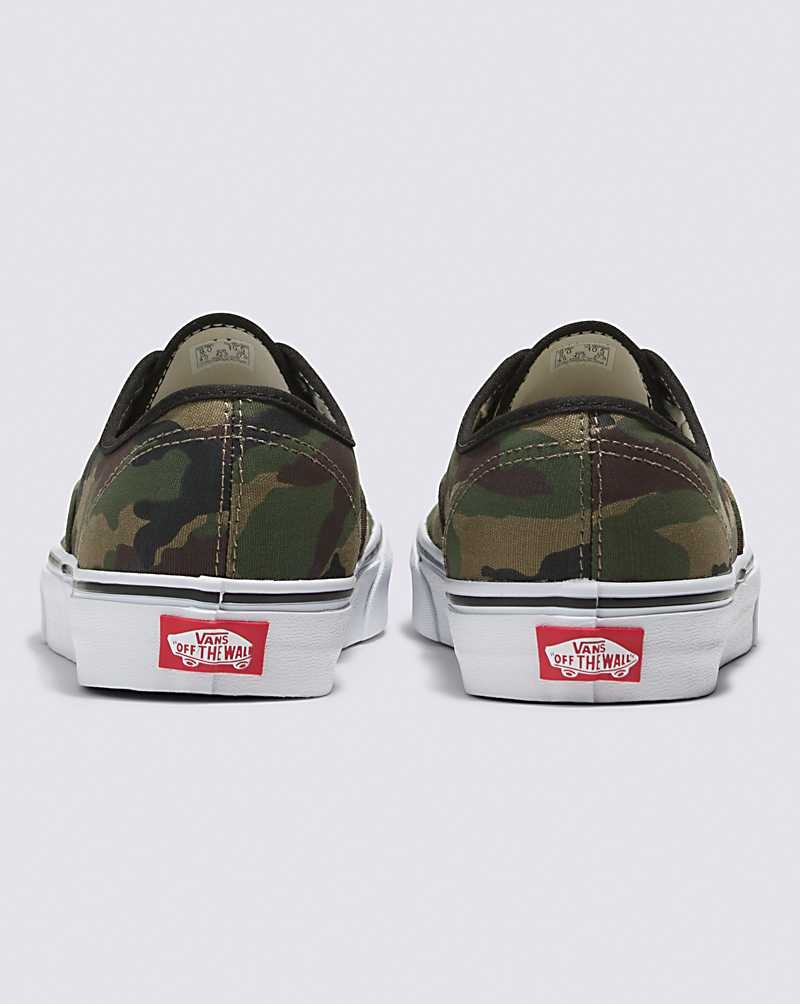 Men's Vans Customs Authentic Shoes Camo | USA GSK-051982