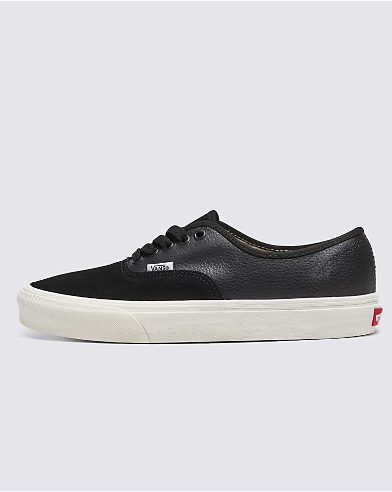 Men\'s Vans Customs Elevated Authentic Shoes Black | USA JBE-495031