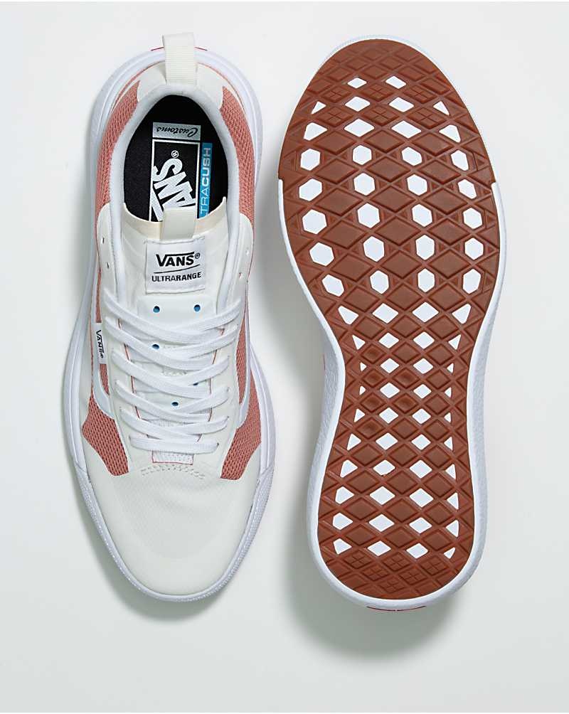 Men's Vans Customs UltraRange EXO Shoes Rose White | USA UCJ-859036