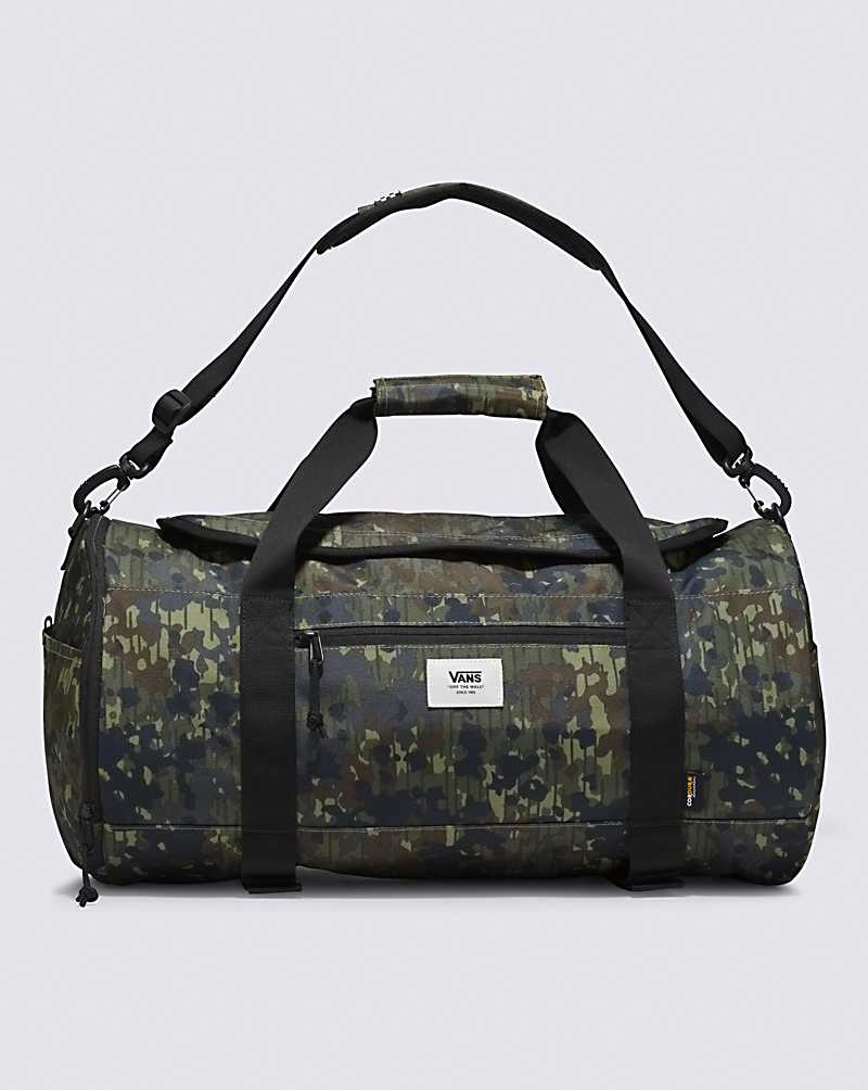 Men\'s Vans DX Skate Duffle Bags Olive | USA WES-861029