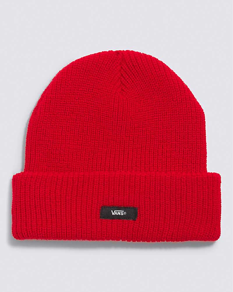 Men\'s Vans Eastview Cuff Beanie Red | USA KQY-864713