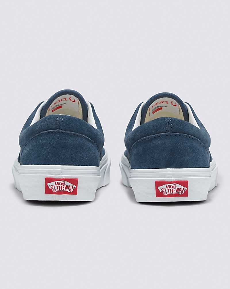 Men's Vans Era Pig Suede Skate Shoes Indigo | USA HQZ-261385